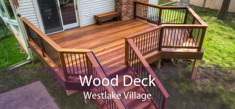 Wood Deck Westlake Village