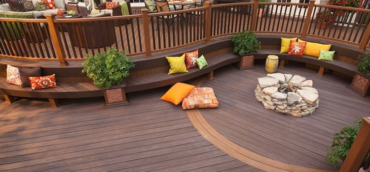 Gray TREX Decking in Westlake Village, CA